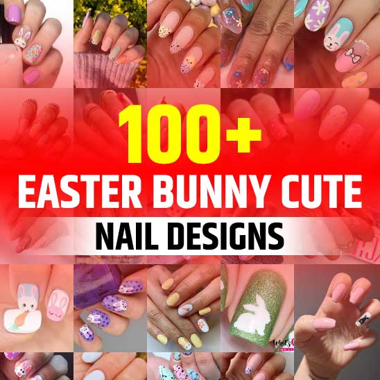 Easter Bunny Nails Cute