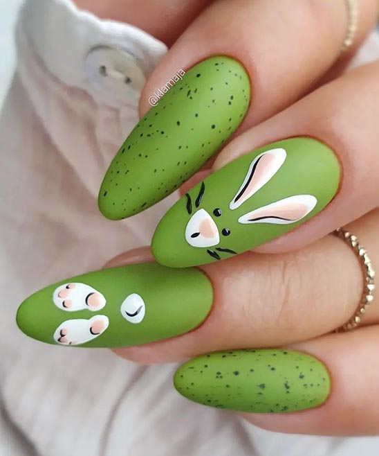 Easter Bunny Nails Pictures