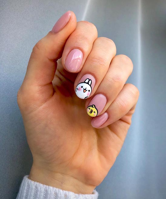 Easter Bunny on Nails