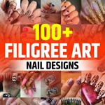 Filigree Nail Art Designs
