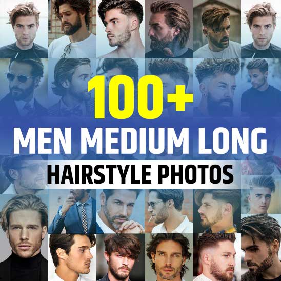 Hairstyles for Men Medium Long