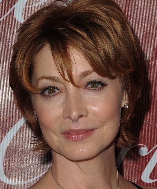 Hairstyles for Older Women With Round Faces