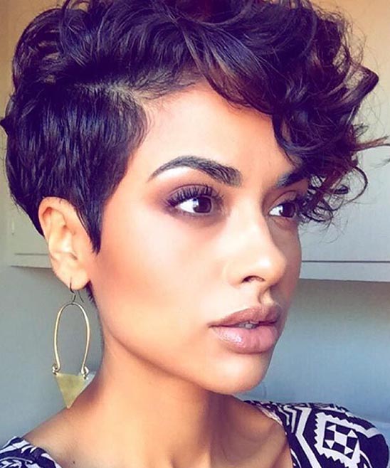 Hairstyles for Short Black Curly Hair