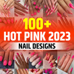 Hot Pink Nail Designs 2023 Summer