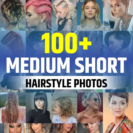 Medium Short Hairstyles
