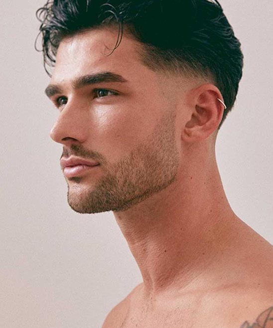 Men's Haircut Longer on Top Short on Sides