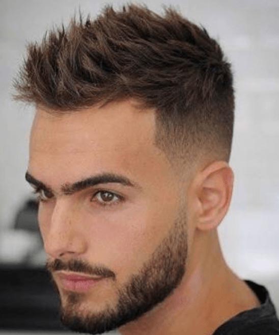 Men's Haircut With Bangs