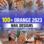 Nail-Designs-2023-Orange