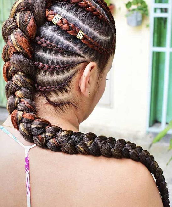 One Braid Hairstyle