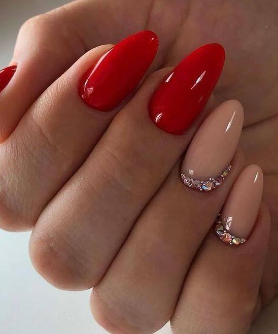 Red Aspen Holiday Nails