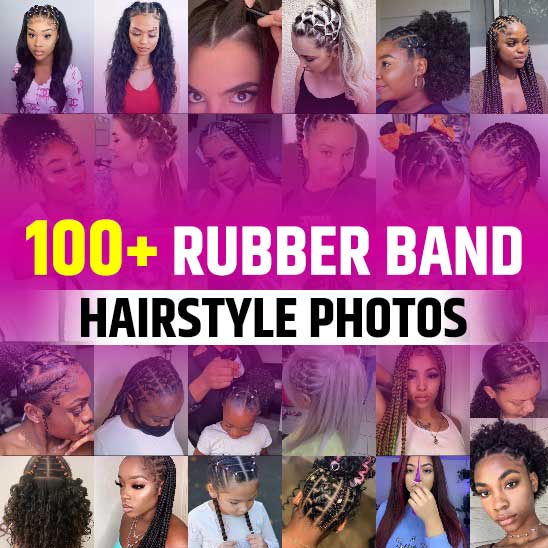 Rubber Band Hairstyles