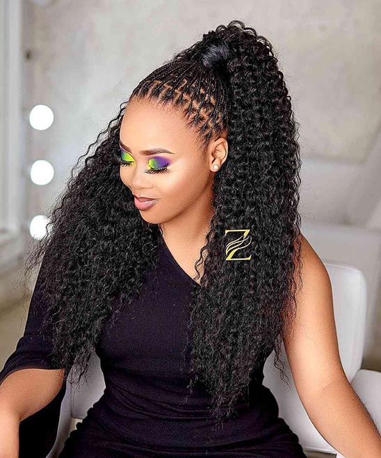 Short Braided Hairstyles for Black Women