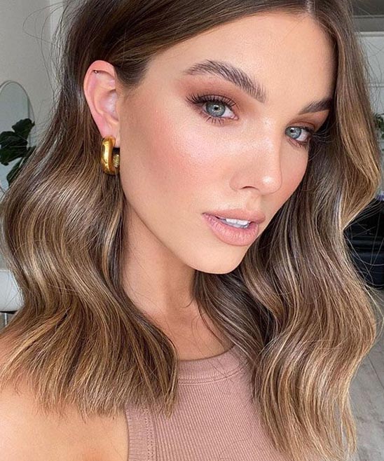 Shoulder Length Cute Hairstyles for Short Hair