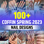 Spring Coffin Nails 2023