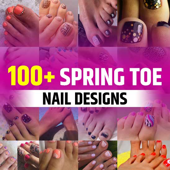 Spring Toe Nails