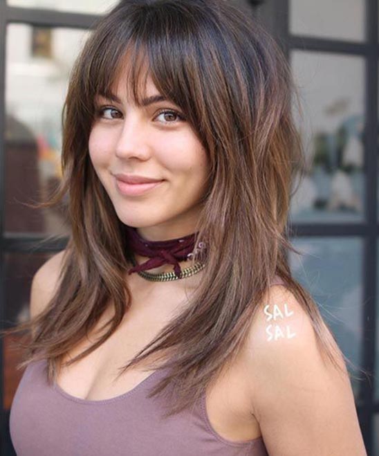 Wavy Shoulder Length Hairstyles