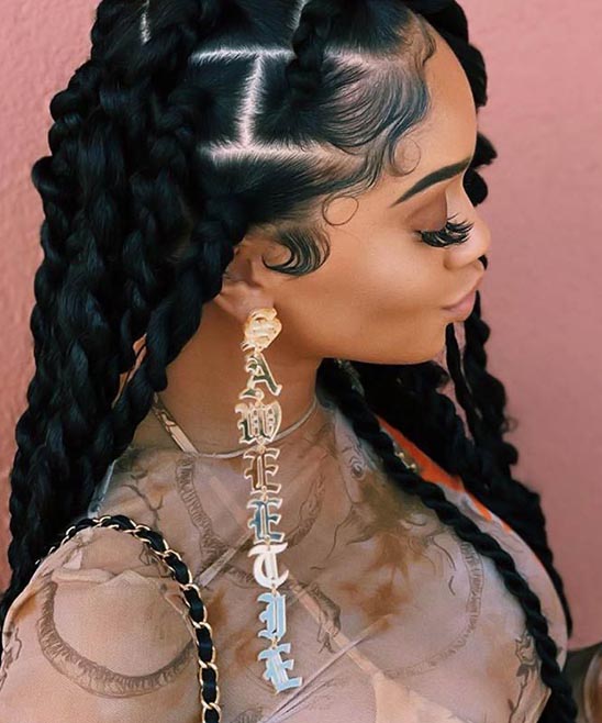 Weave Braid Hairstyles