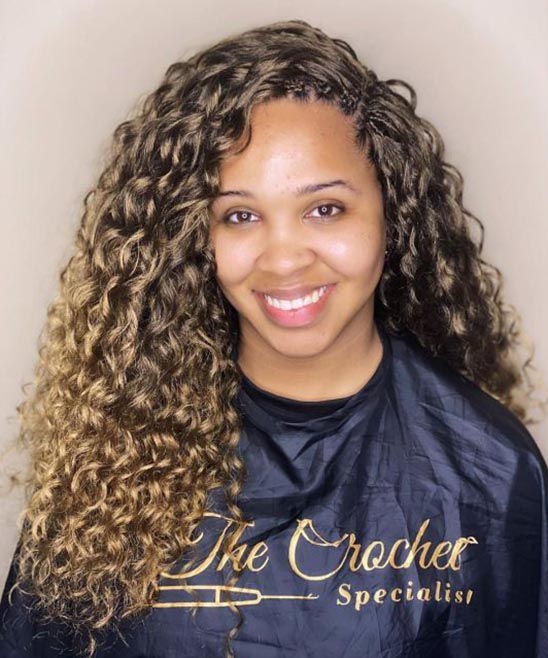 Wet and Wavy Crochet Hairstyles