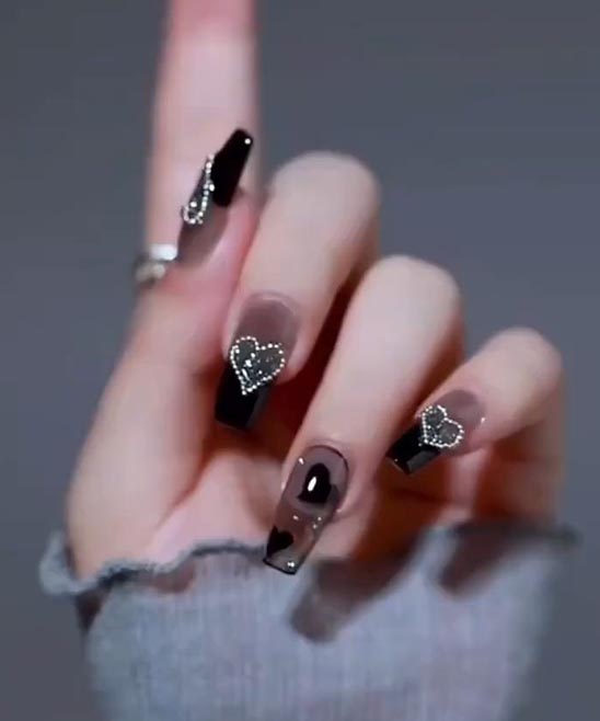 White Nails With Designs