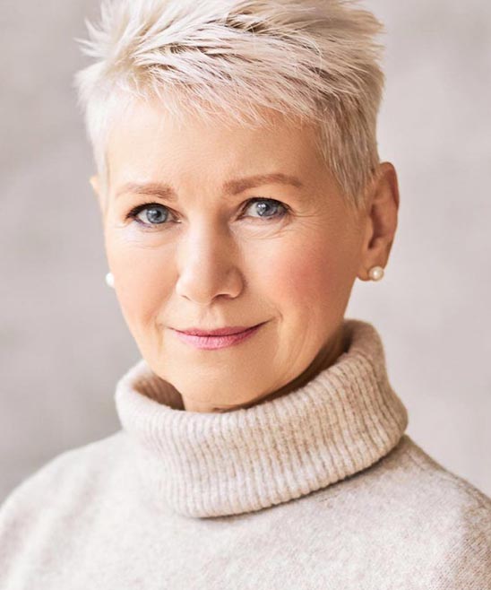 2018 Short Haircuts for Women Over 50