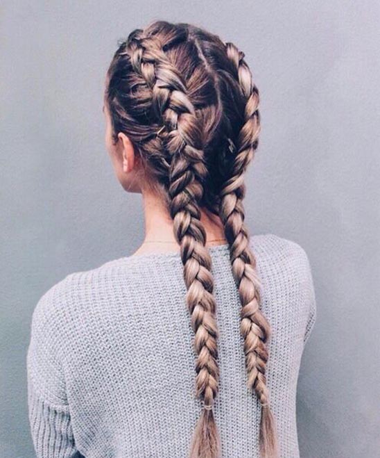 Braid Hairstyles With Shaved Sides