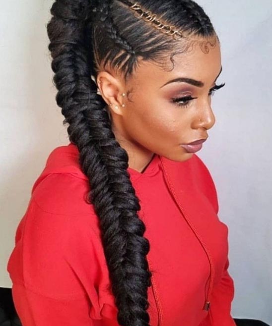 Braid to the Side Hairstyle