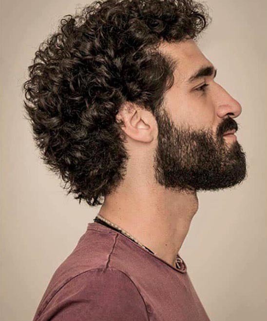 Curly Hair Haircuts for Men