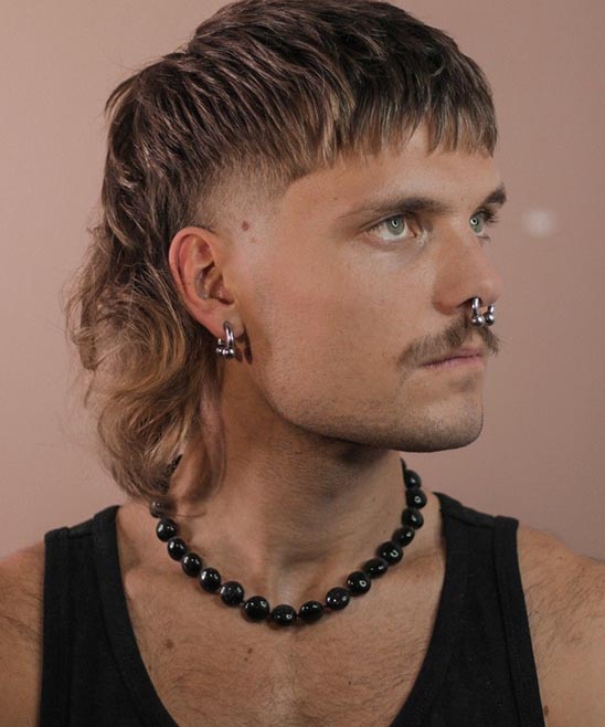 Curly Modern Mullet