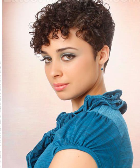 Cute Short Hairstyles for Girls With Curly Hair