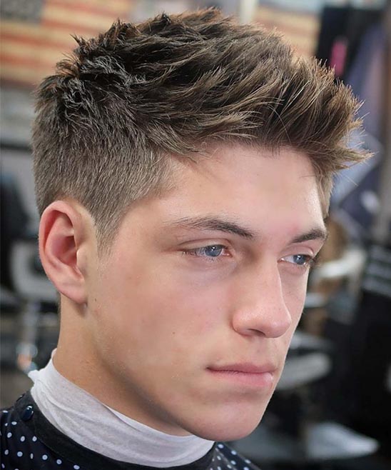 Different Types of Hairstyles for Short Straight Hair Men