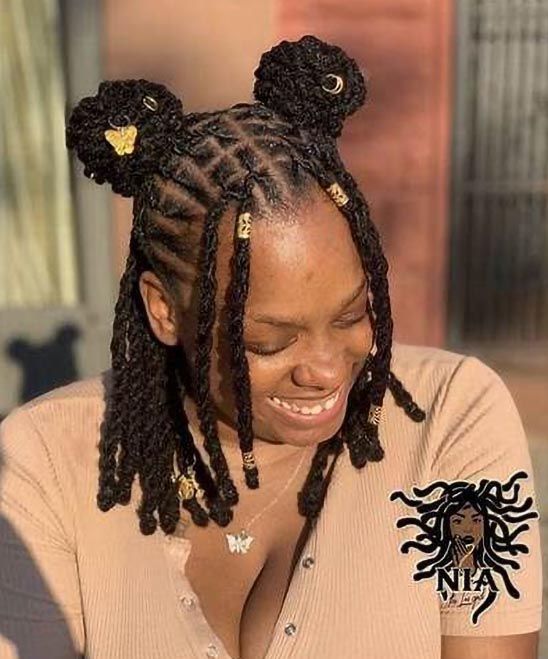 Female Partial Dreads Hairstyles