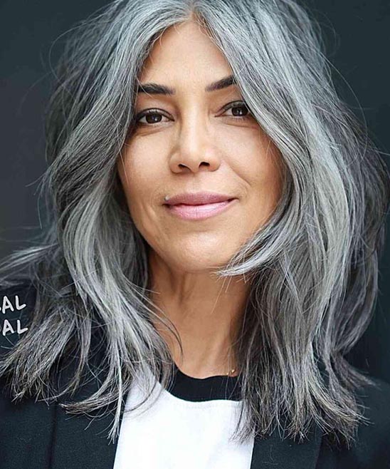 Haircuts for Women Over 50 Thick Hair