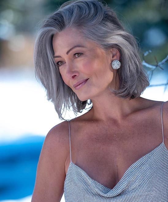 Haircuts for Women Over 50 With Fine Thin Hair