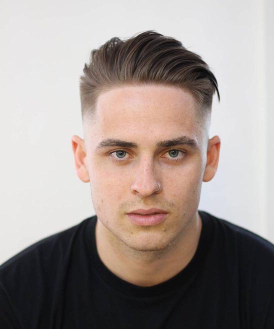 Hairstyle for Short Straight Hair Men
