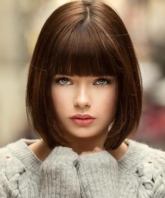 Hairstyles With Short Side Bangs