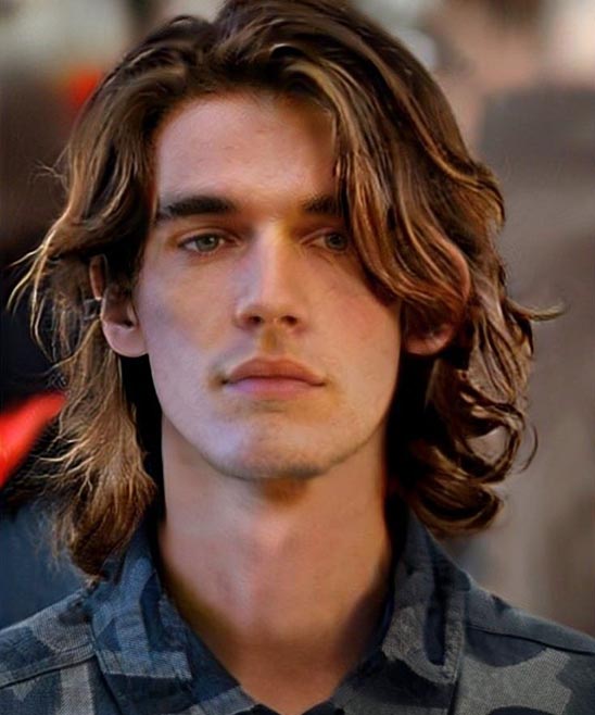 Hairstyles for Guys With Long Thick Hair