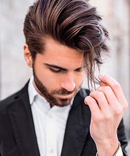 Hairstyles for Medium Hair Men