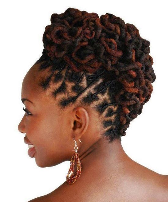 Hairstyles for Short Dreads for Ladies