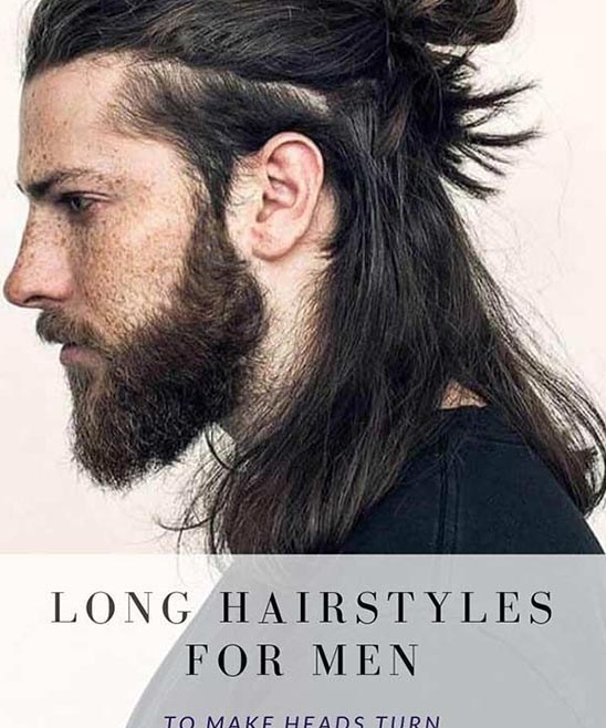 Layered Mens Long Hair