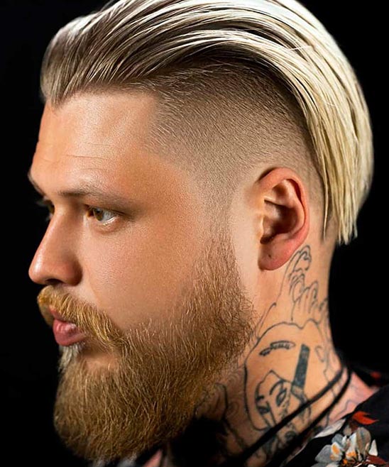 Long Hairstyle for Men With Undercut
