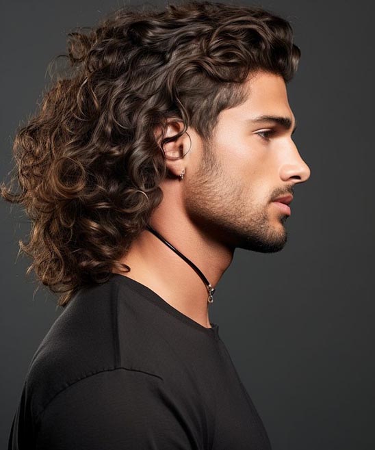 Long Hairstyles for Curly Hair Men