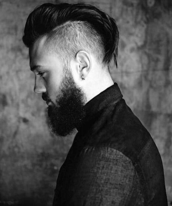 Long Hairstyles for Round Face Male