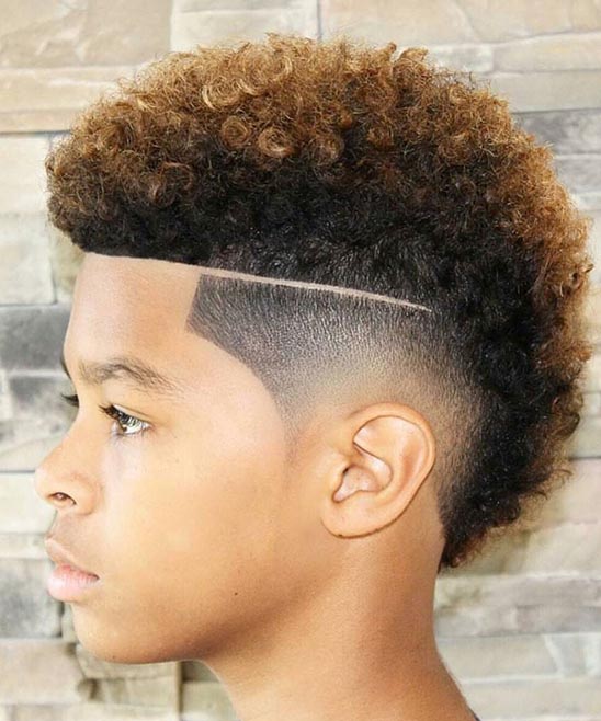 Low Black Men's Haircut