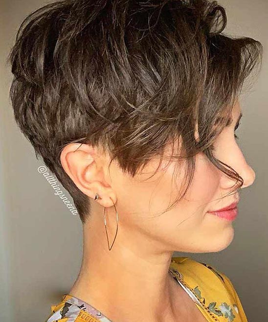 Low Maintenance Short Shaggy Hairstyles for Fine Hair