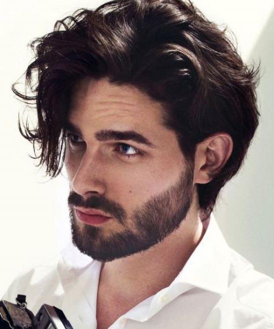 Masculine Hairstyles for Long Curly Hair