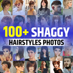 Medium Shaggy Hairstyles for Over 60