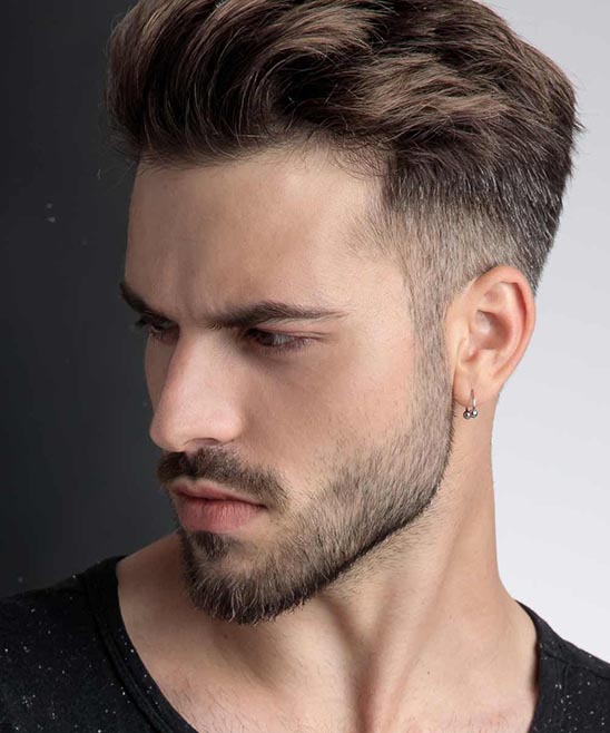 Men's Hair Longer Top Short Sides