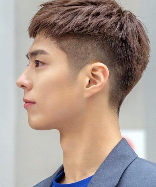 Mens Hairstyle Short Sides Long Top