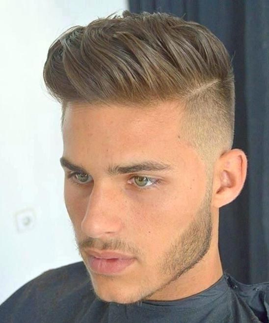 Mens Hairstyles Long on Top and Short on Sides