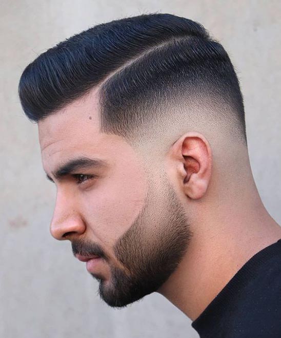 Mens Hairstyles Short at Sides Long on Top